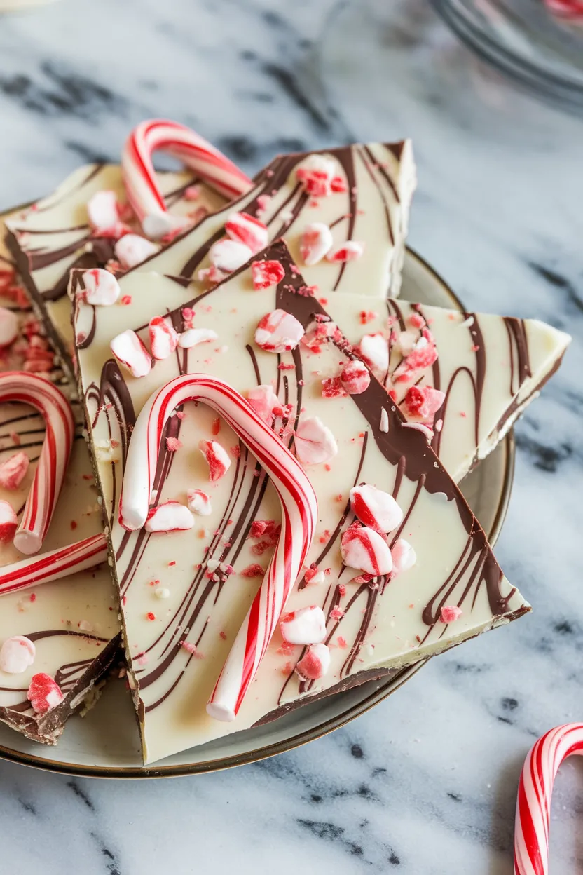 2. Candy Cane Bark