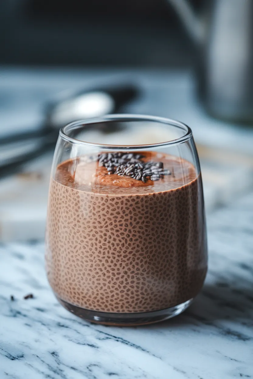 2. Chocolate Chia Pudding