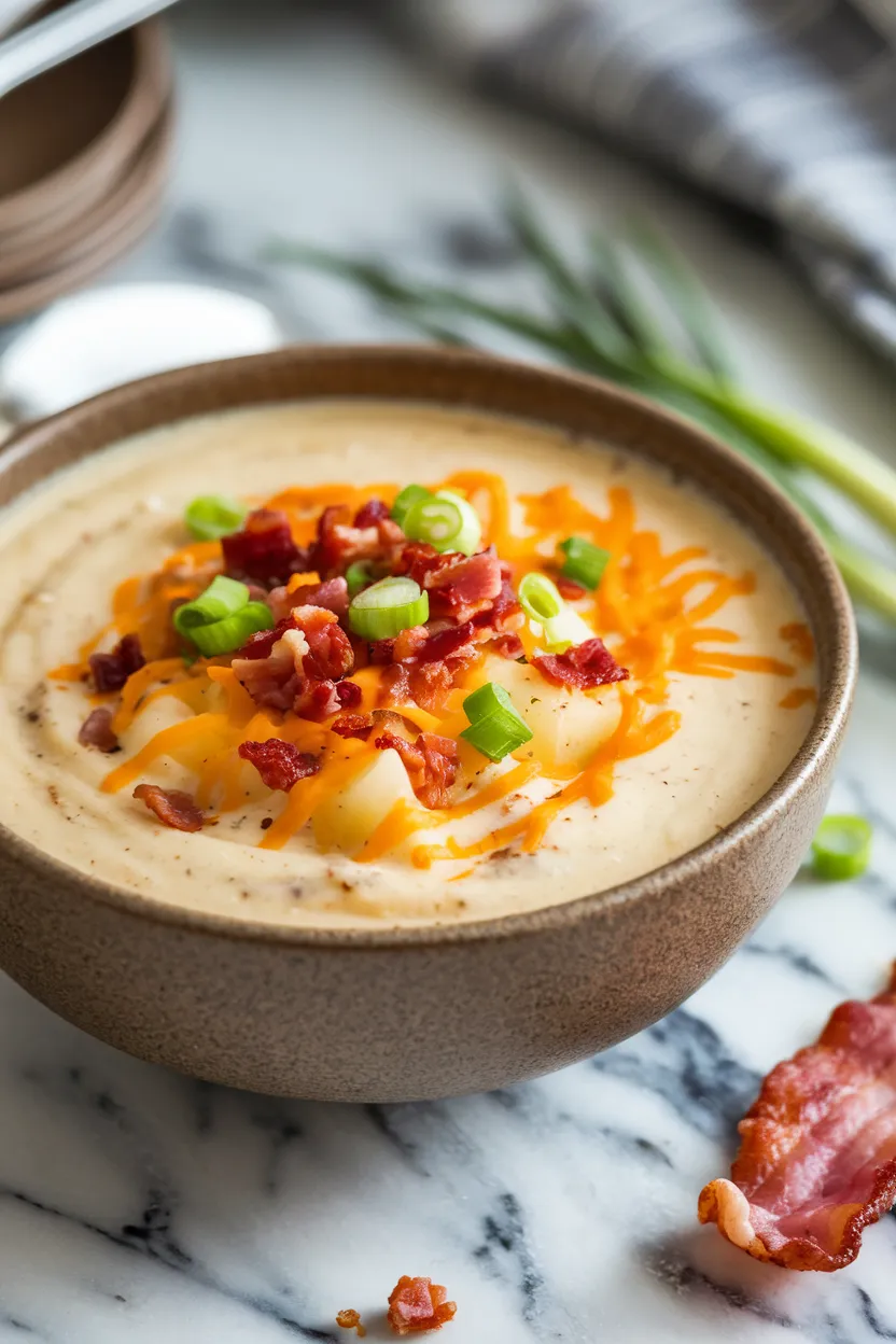 2. Loaded Baked Potato Soup