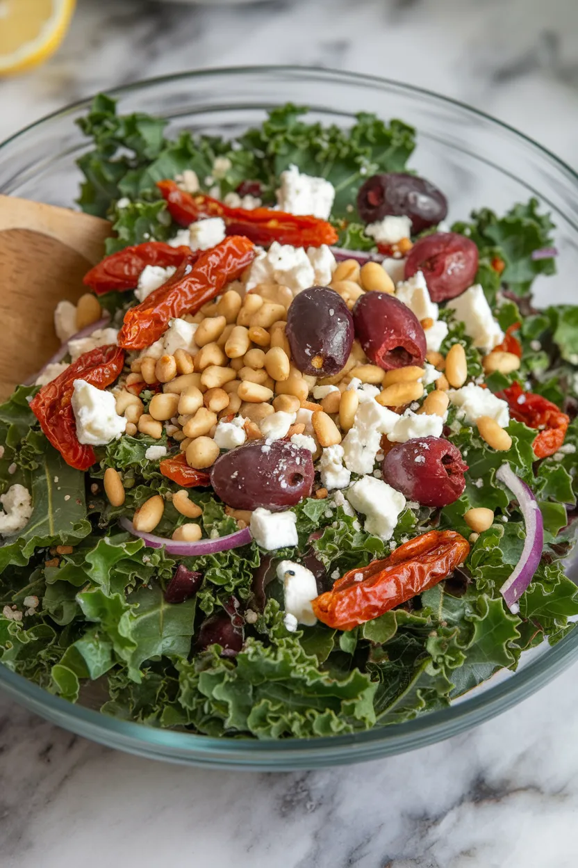 2. Mediterranean Kale Salad