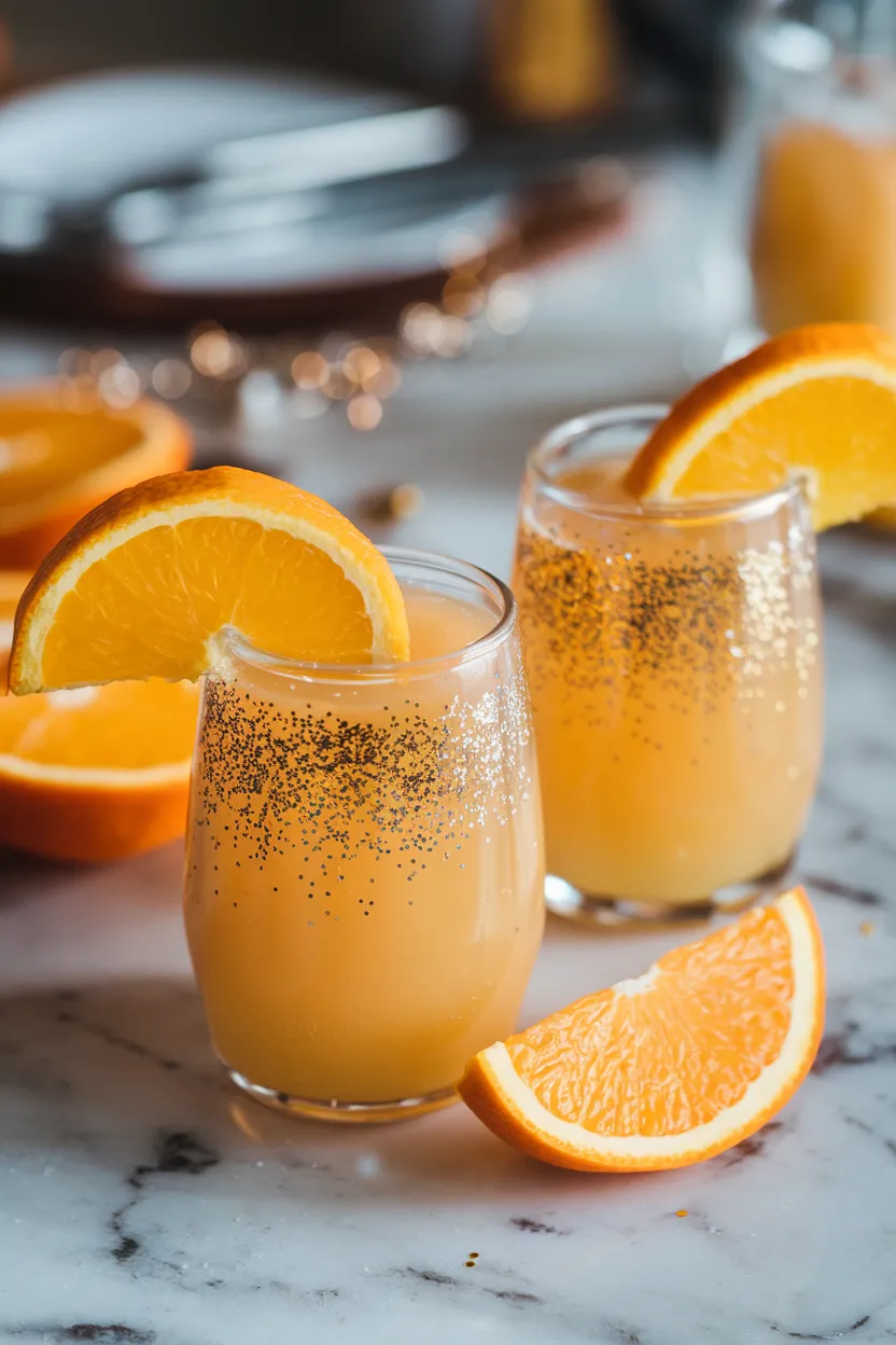 2. Sparkling Champagne Mimosa Jello Shots