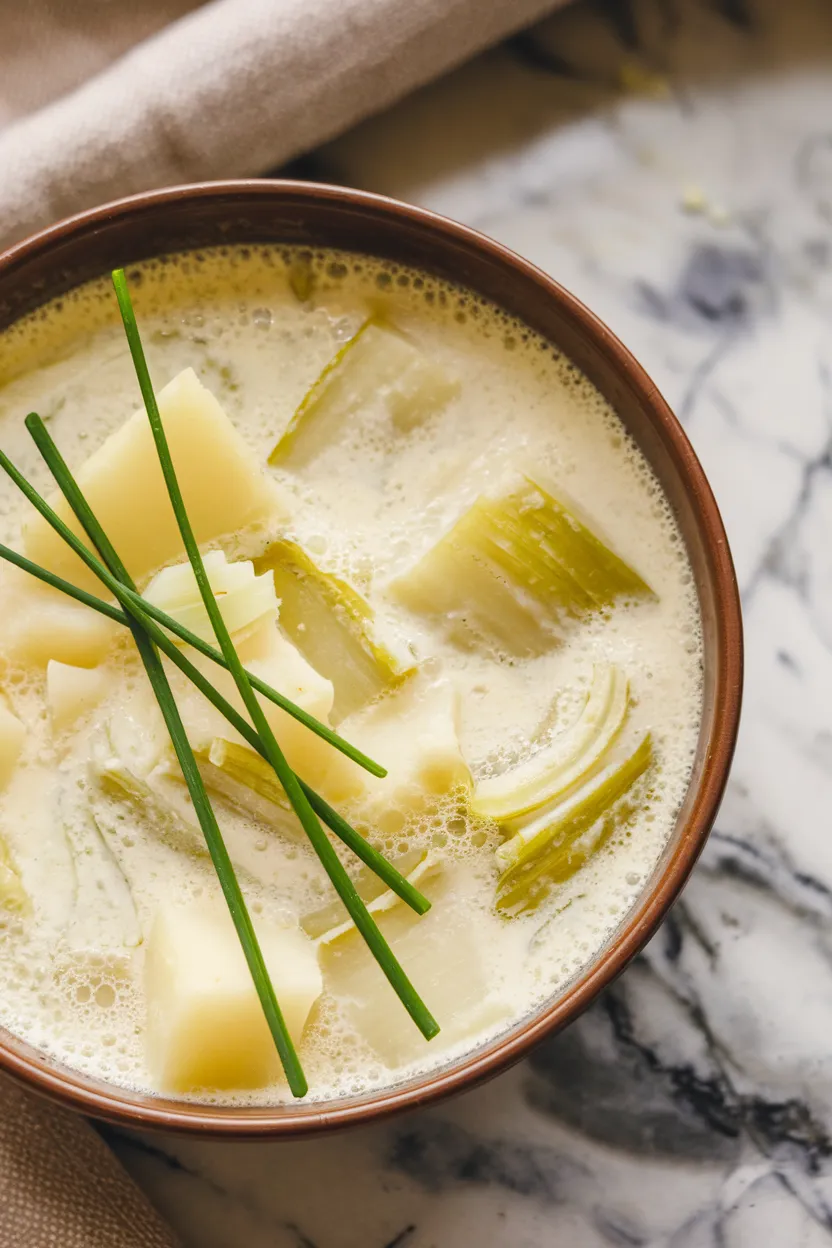 3. Creamy Leek and Potato Soup