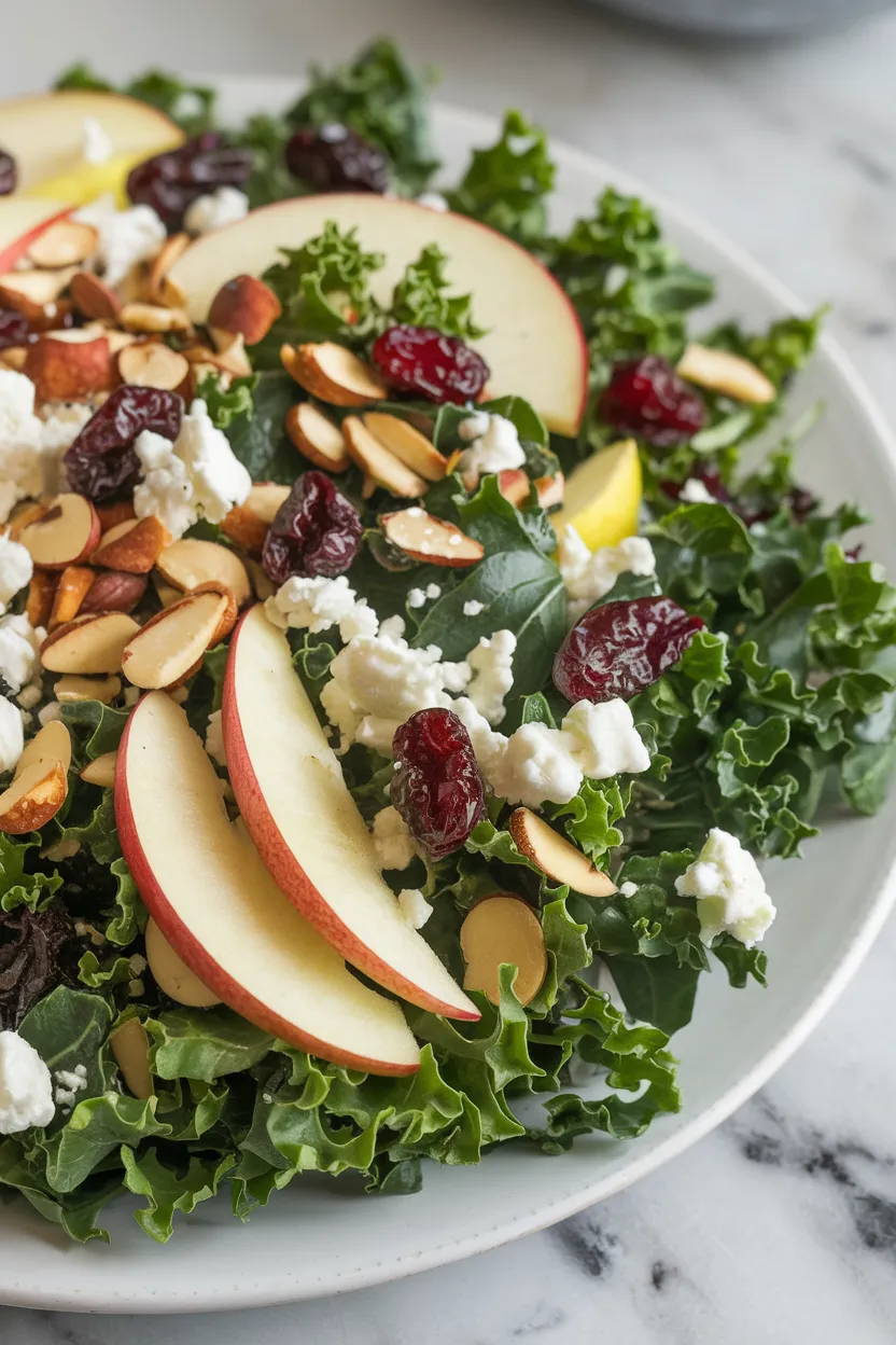 3. Crunchy Kale and Apple Salad