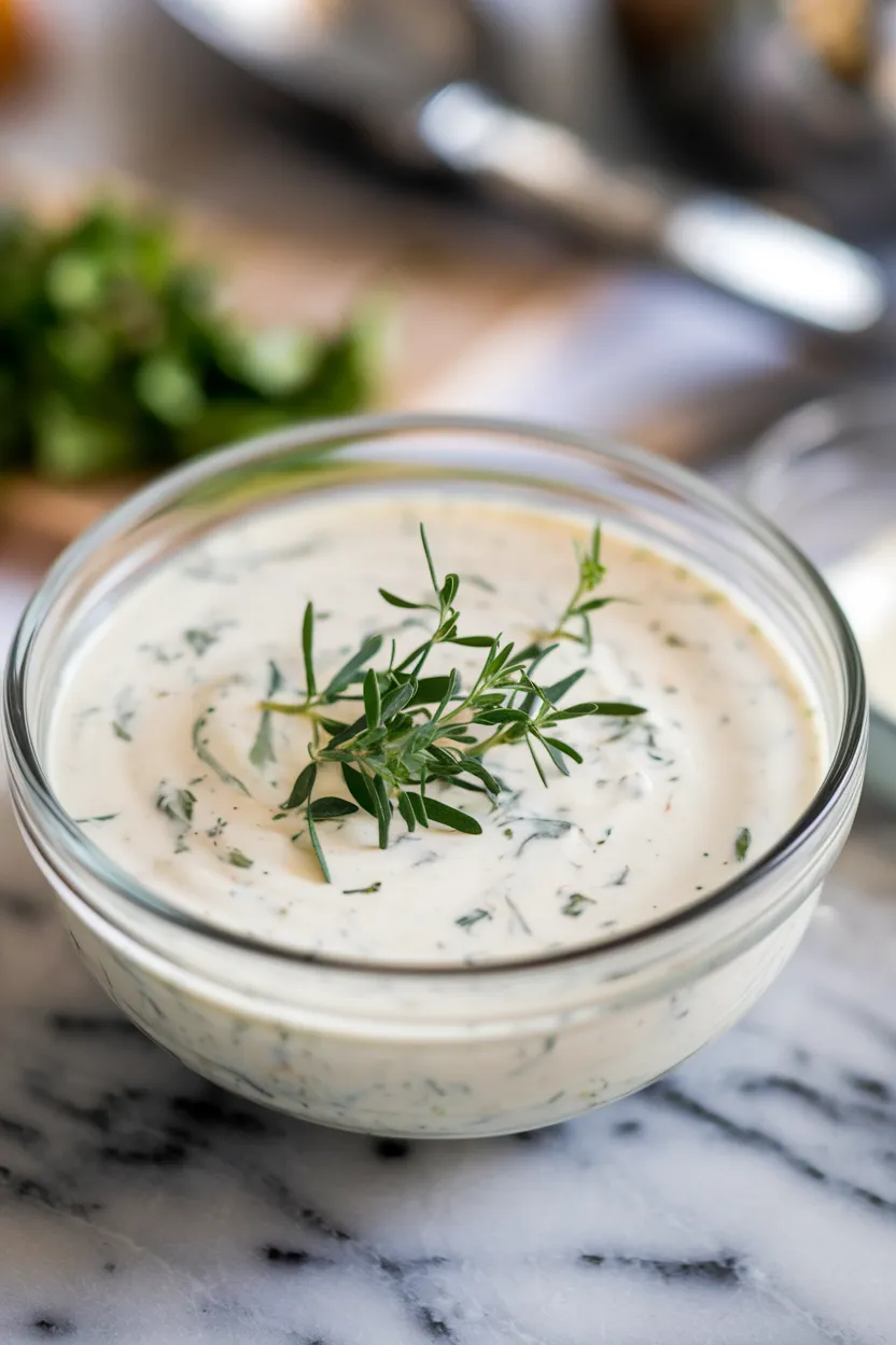 3. Homemade Ranch Dressing