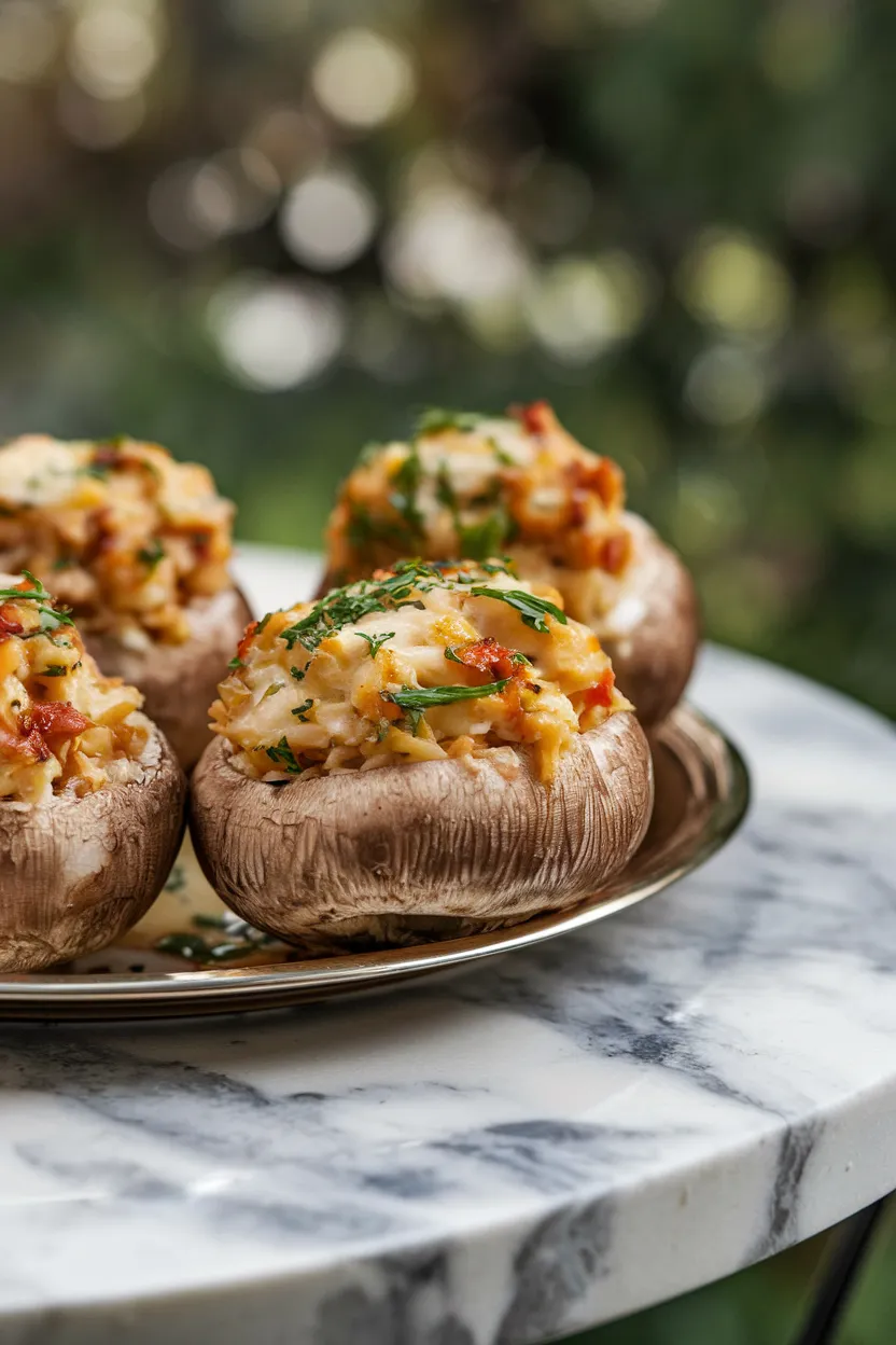 3. Stuffed Mushrooms