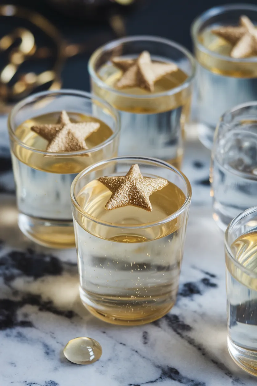 4. Champagne Bubbles Jello Shots