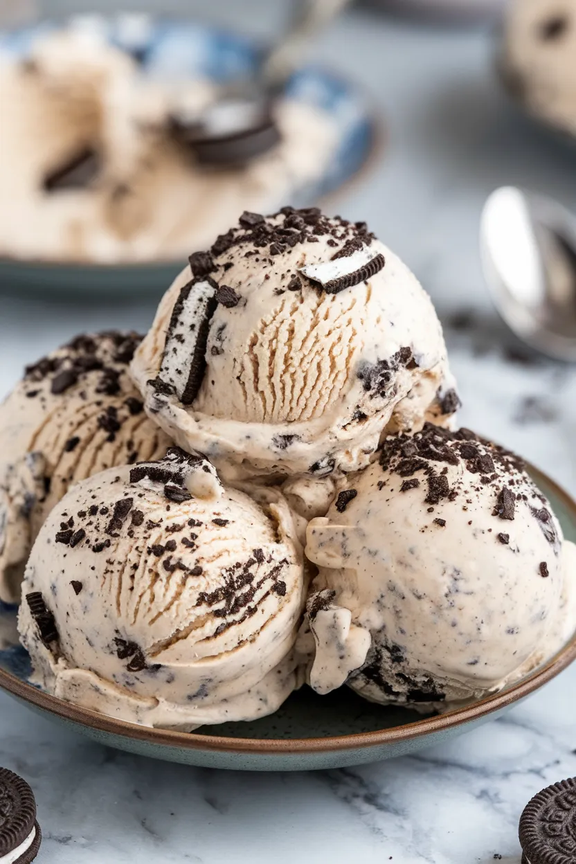 4. Cookies and Cream Protein Ice Cream