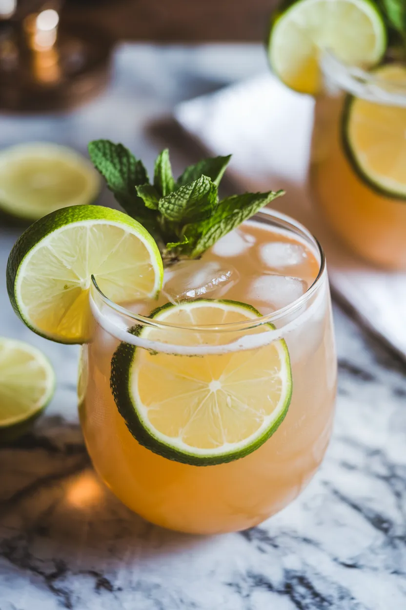 4. Ginger Zing Mocktail Punch