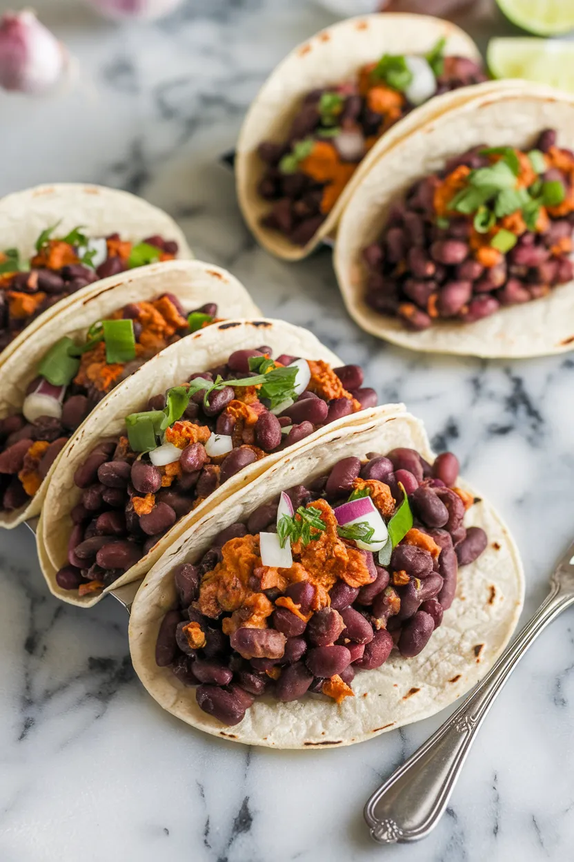 4. Healthy Black Bean Tacos