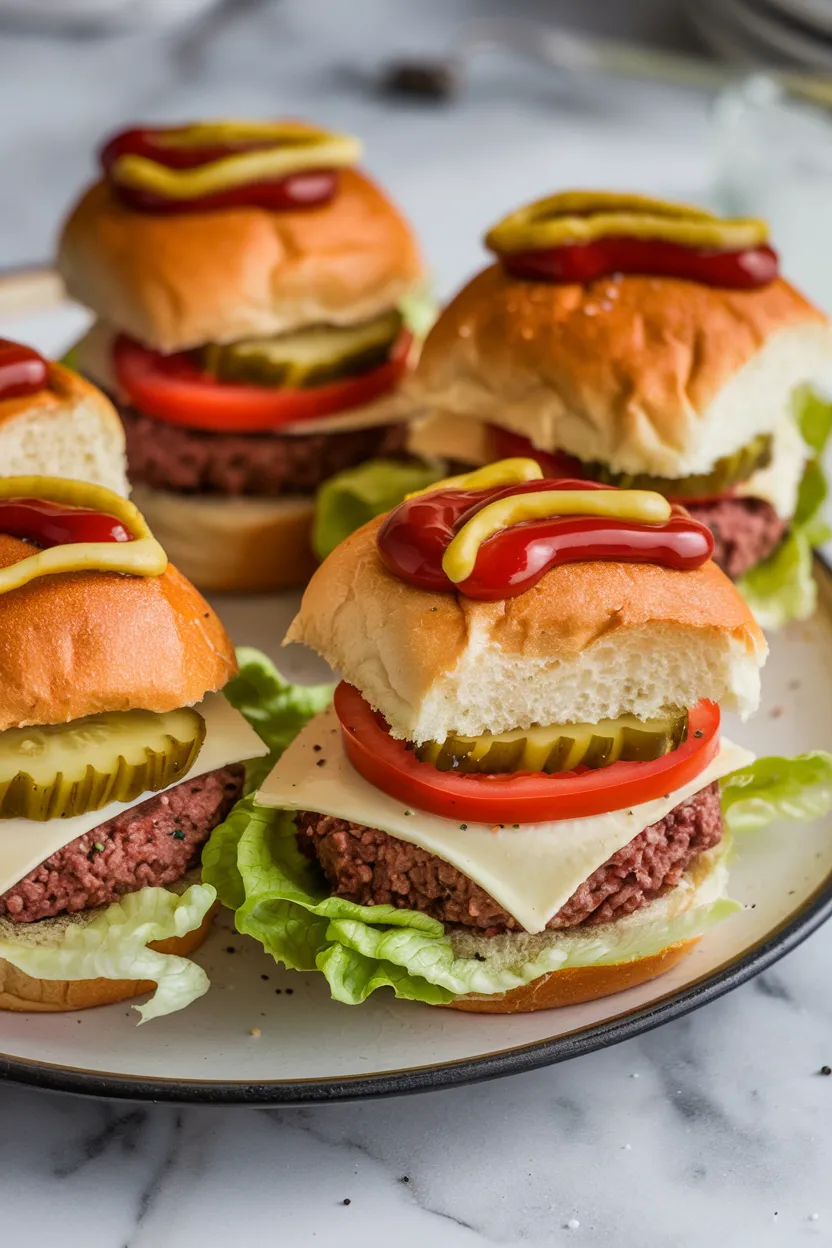 4. Mini New Year’s Eve Sliders