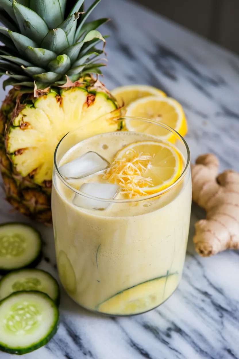 4. Pineapple Detox Smoothie