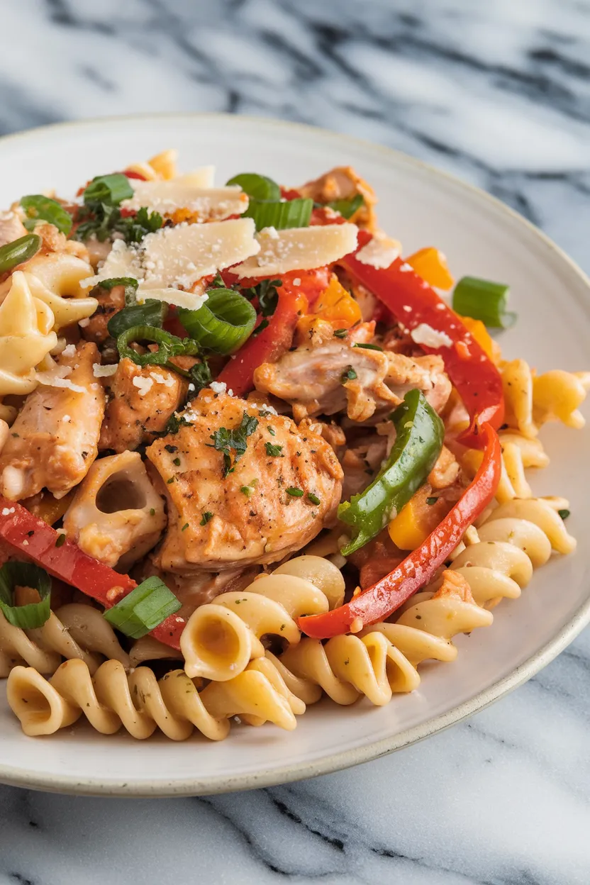 4. Spicy Cajun Chicken Pasta