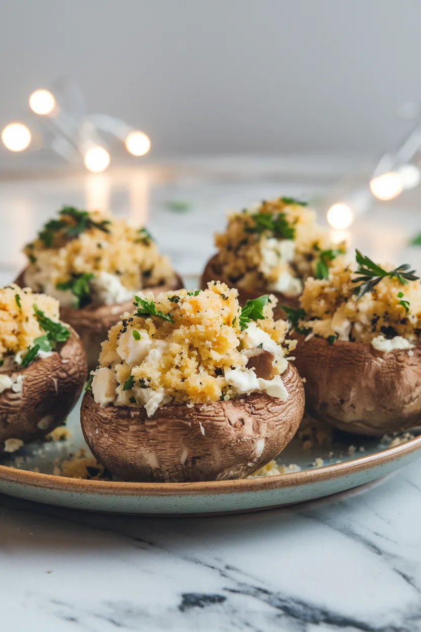 4. Stuffed Mushrooms