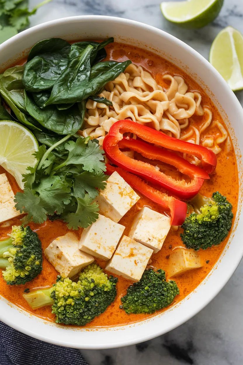 4. Vegan Curry Ramen