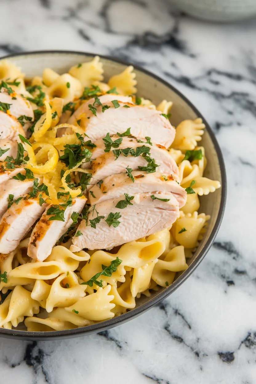 5. Lemon Chicken Pasta