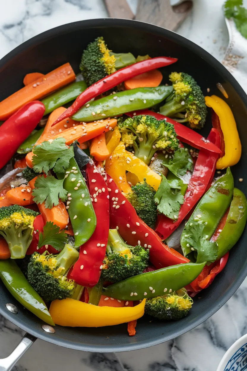 5. New Year Veggie Stir-Fry