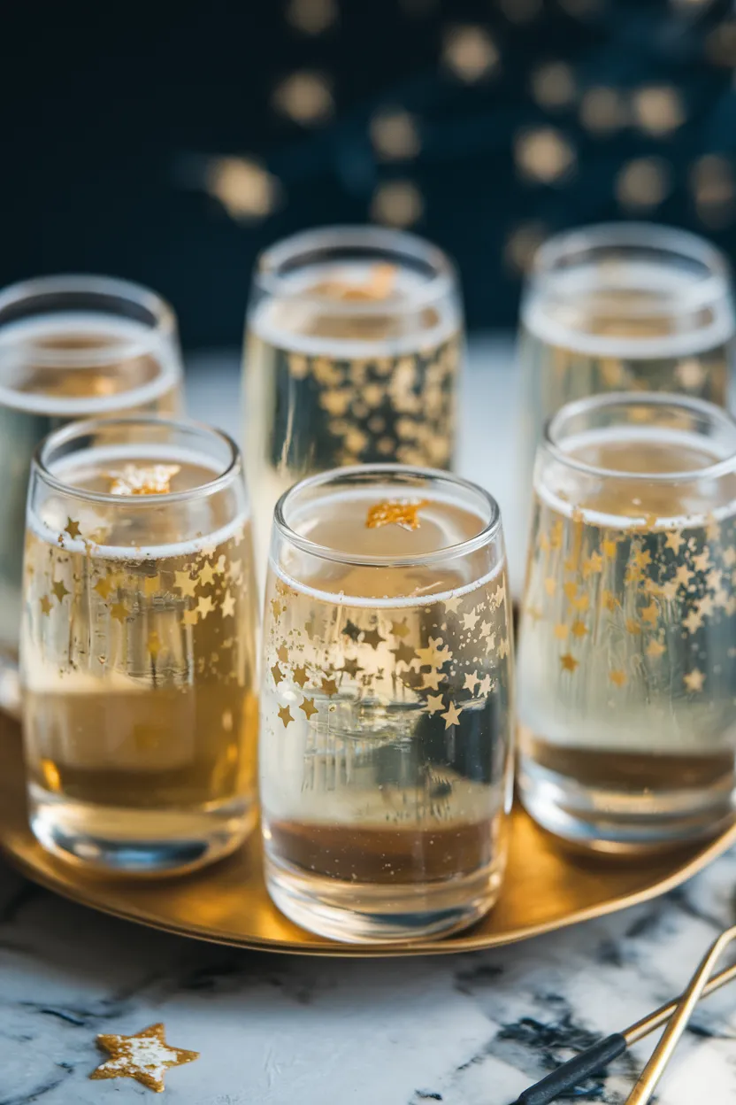 5. New Year’s Eve Celebration Champagne Jello Shots