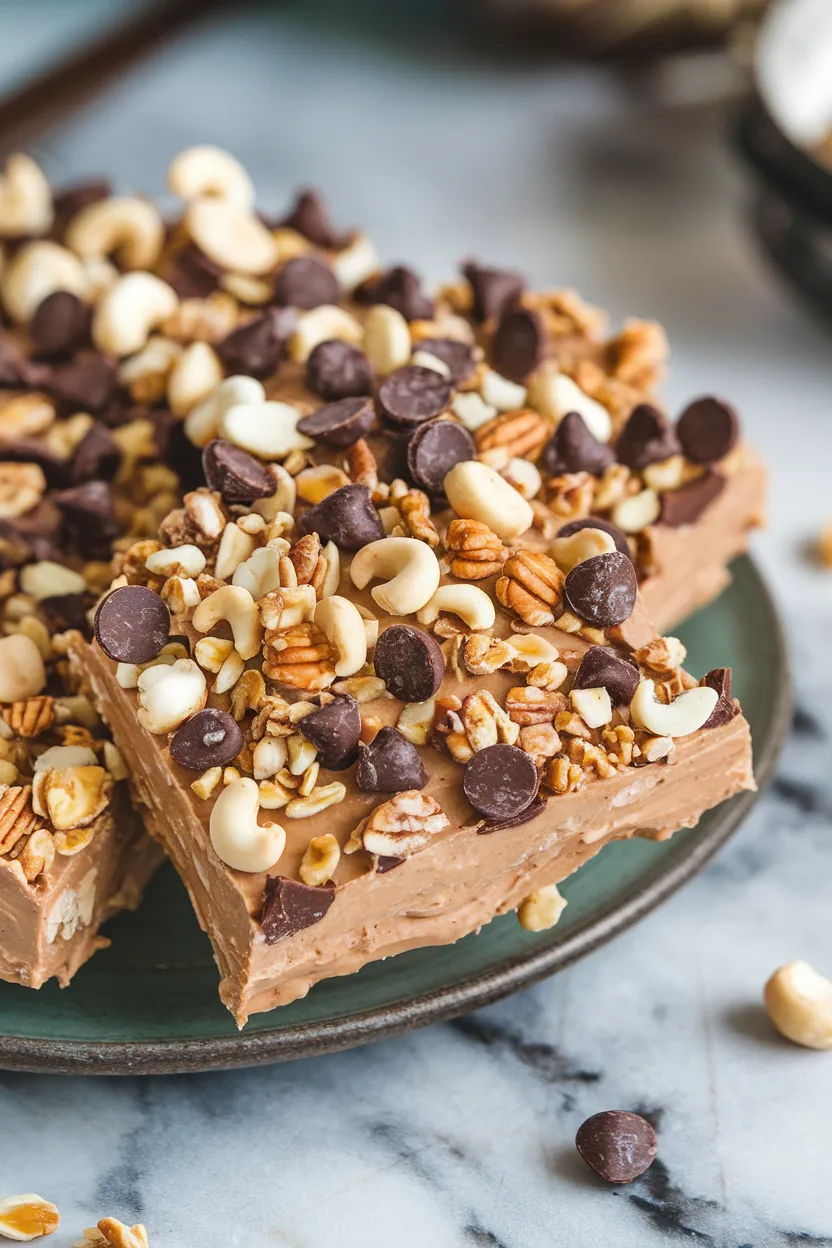 5. Peanut Butter Crunch Cottage Cheese Bark