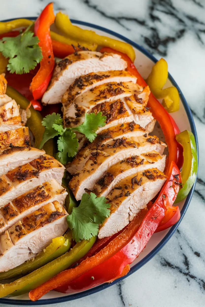 6. Keto Chicken Fajitas