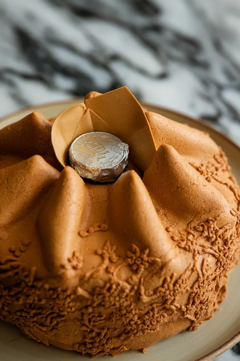 6. New Year's Fortune Cake