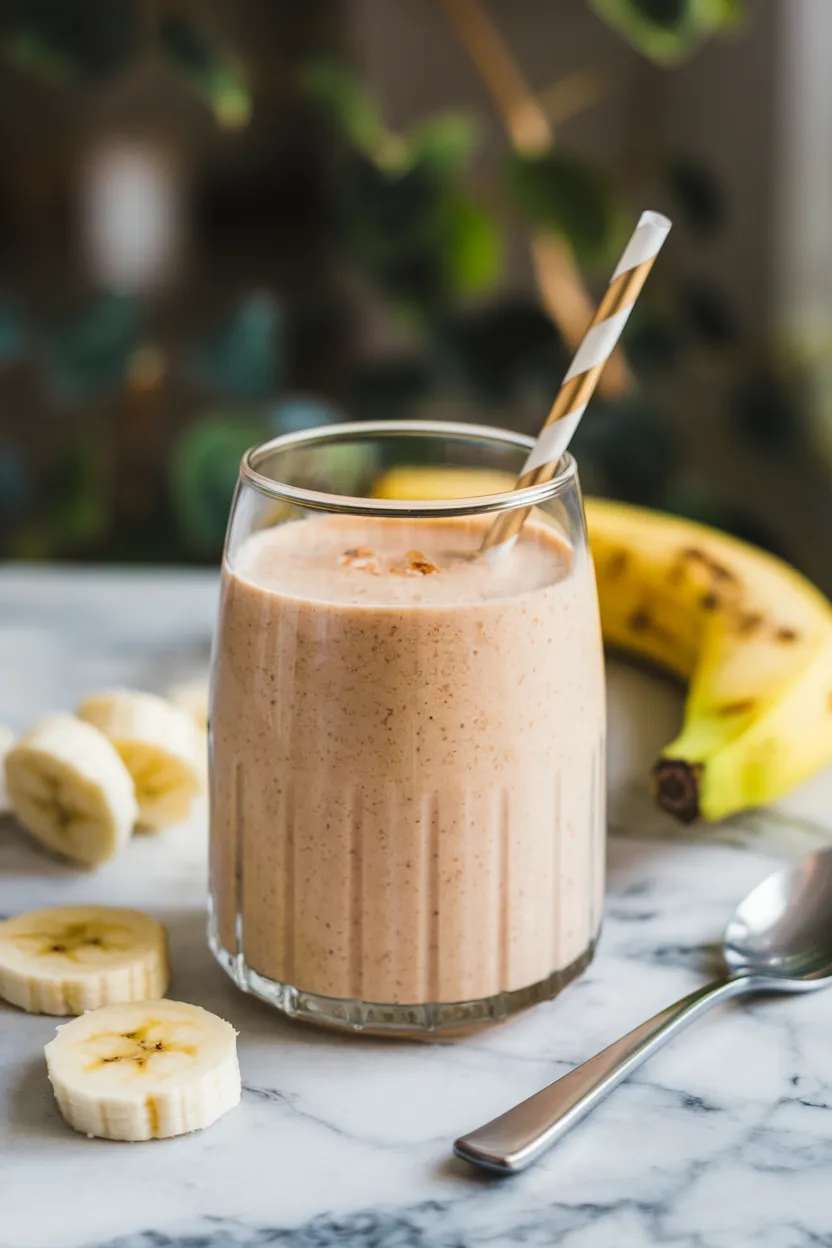 6. Peanut Butter Banana Smoothie