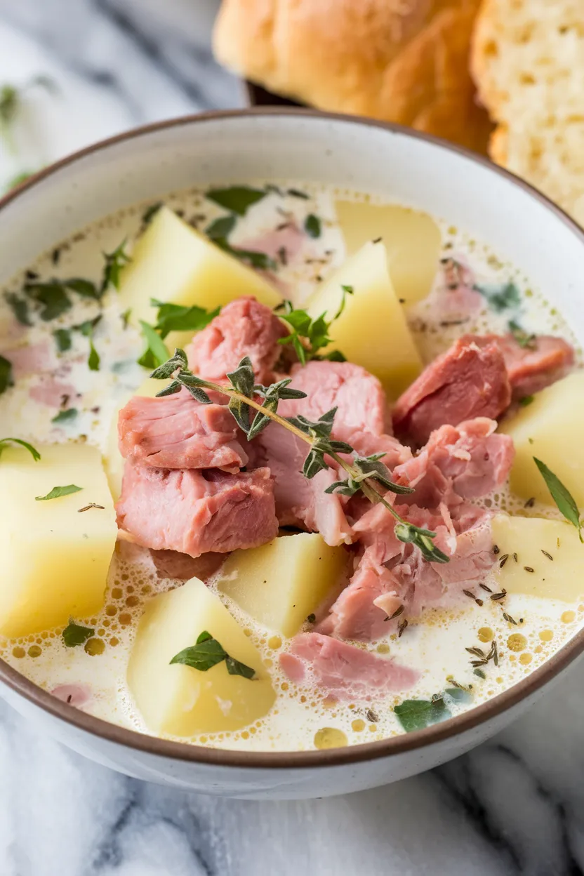 6. Savory Ham and Potato Soup