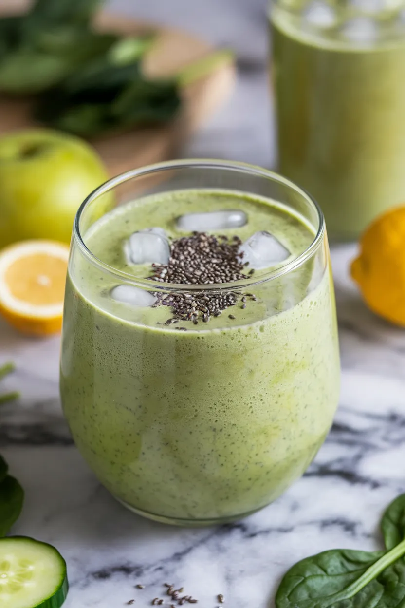 6. Spinach Detox Smoothie