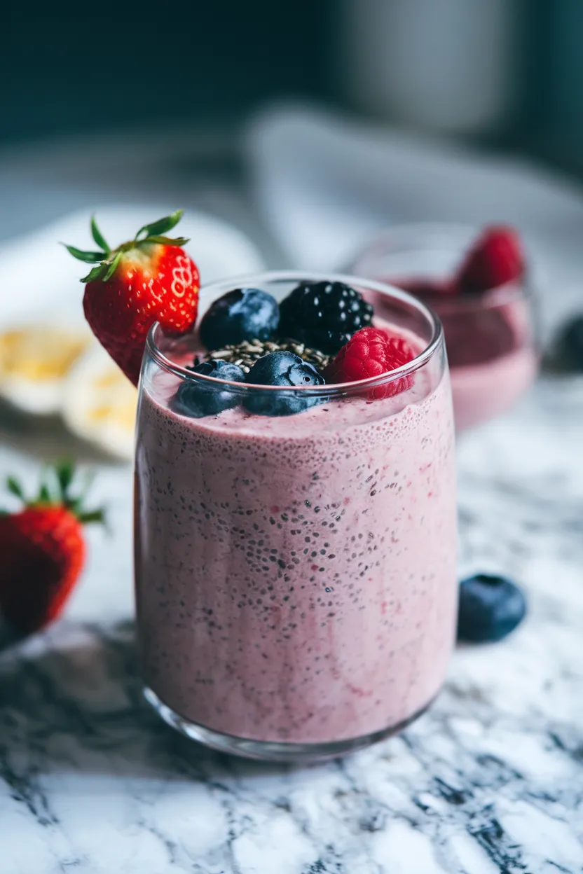 7. Berry Detox Smoothie