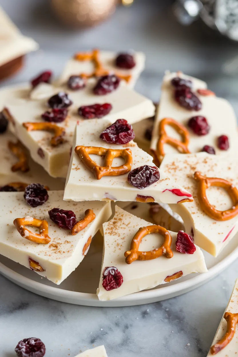 7. Eggnog Bark