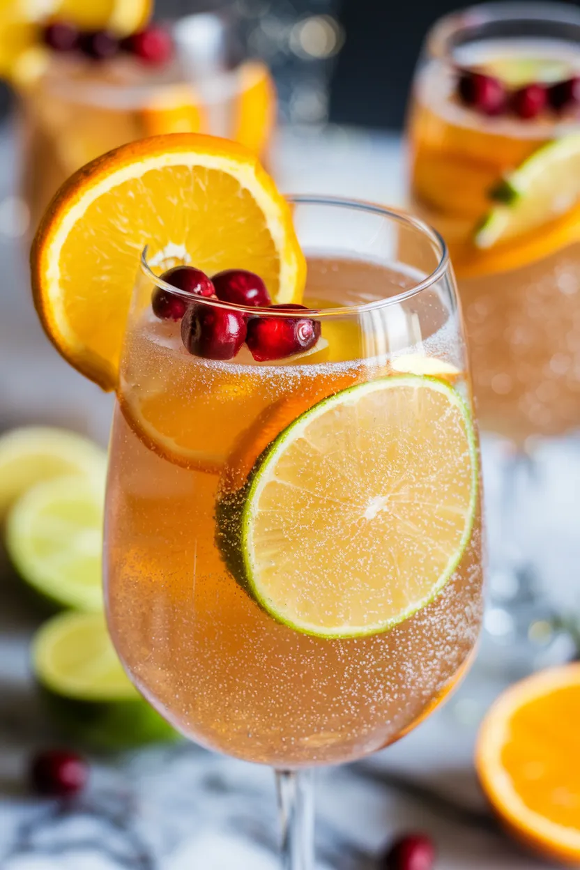 7. Glittering Prosecco Punch