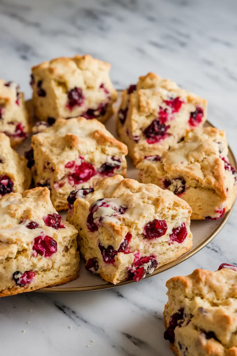 7. Gluten Free Cranberry Orange Scones