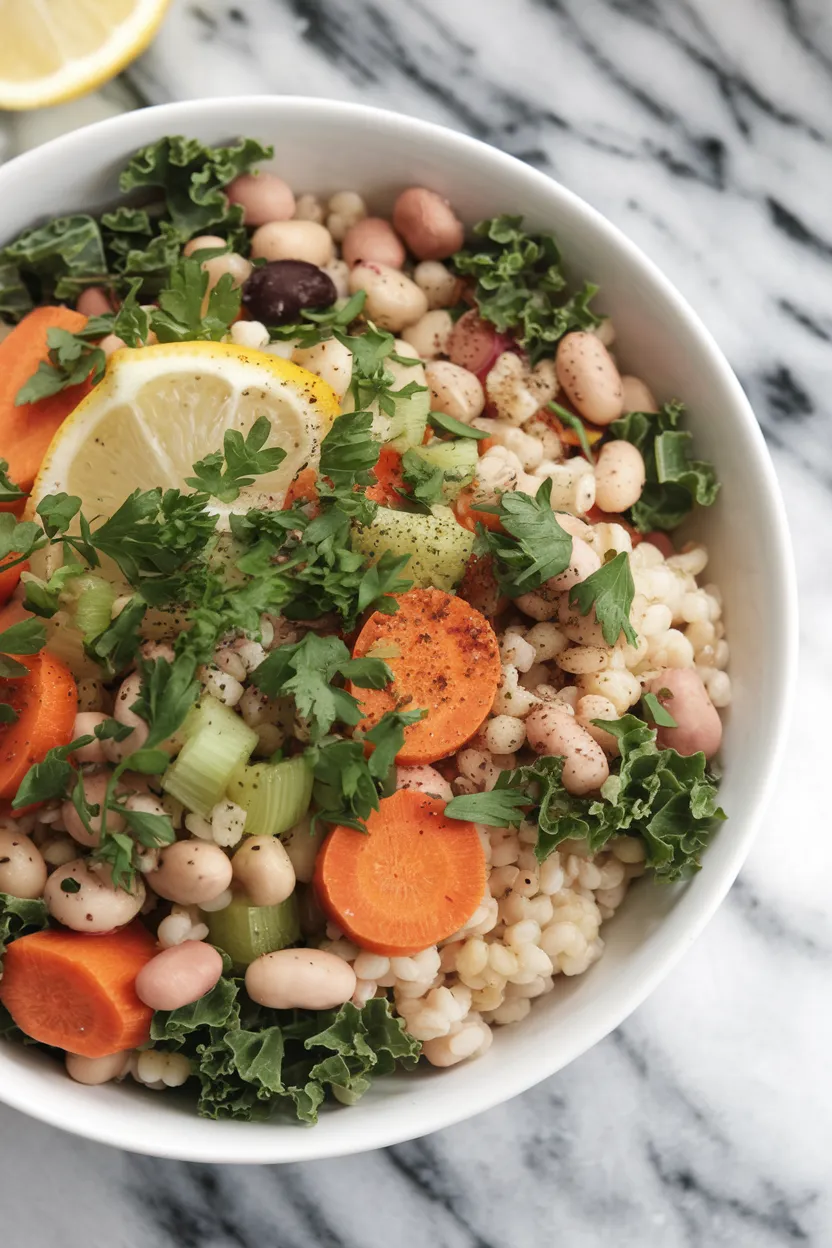 7. Hearty Bean & Barley Nourish Bowl