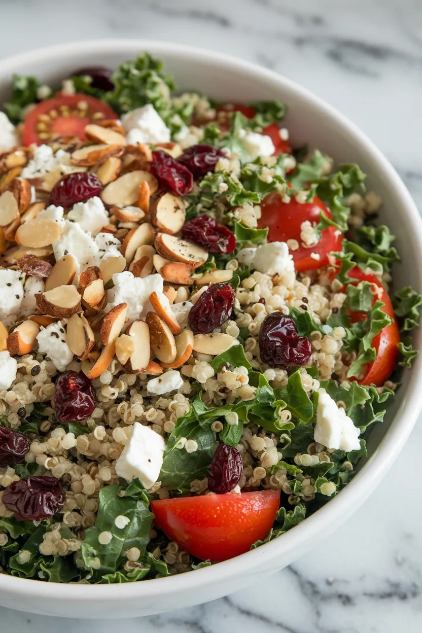 7. Kale and Quinoa Salad