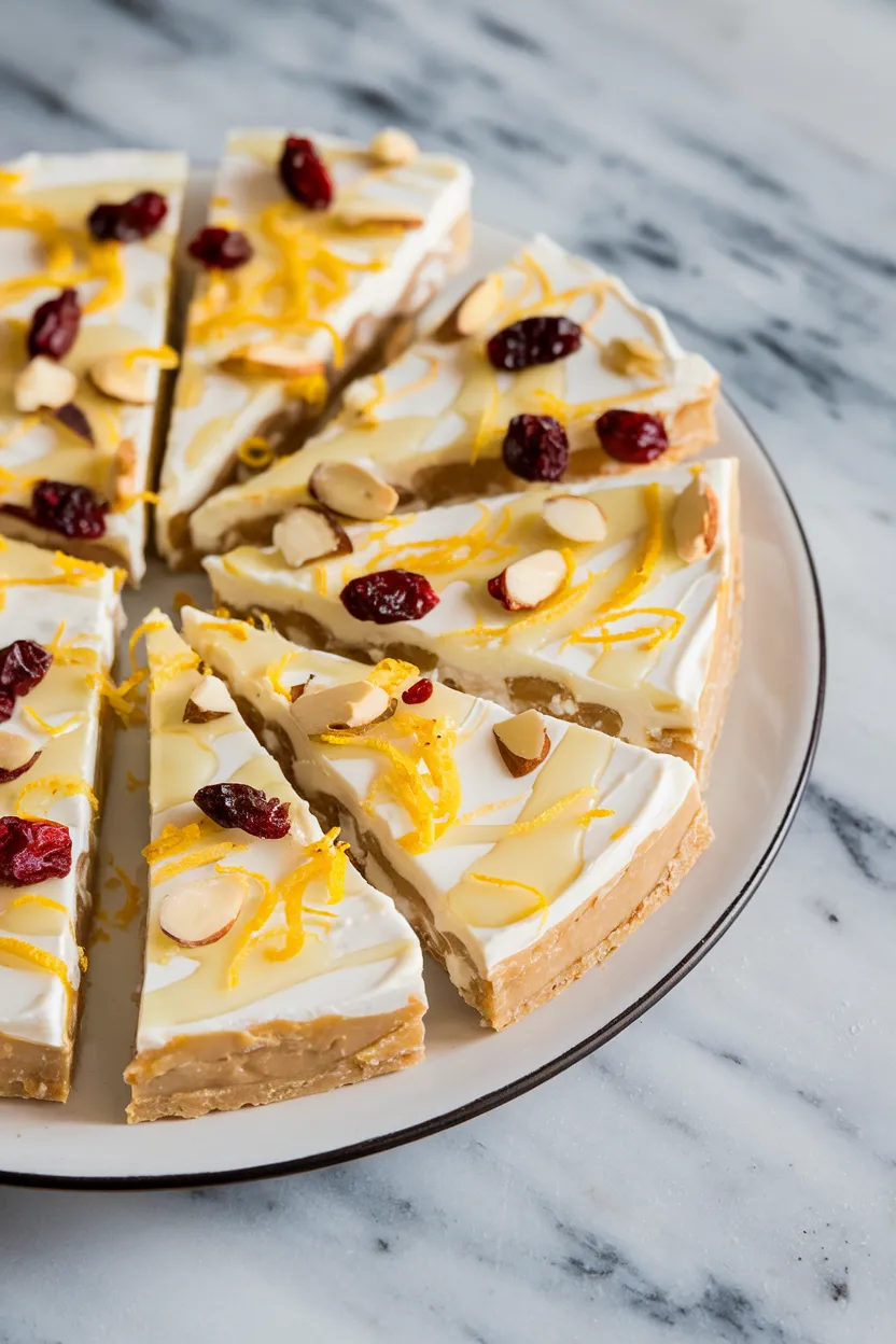 7. Lemon Zest Cottage Cheese Bark