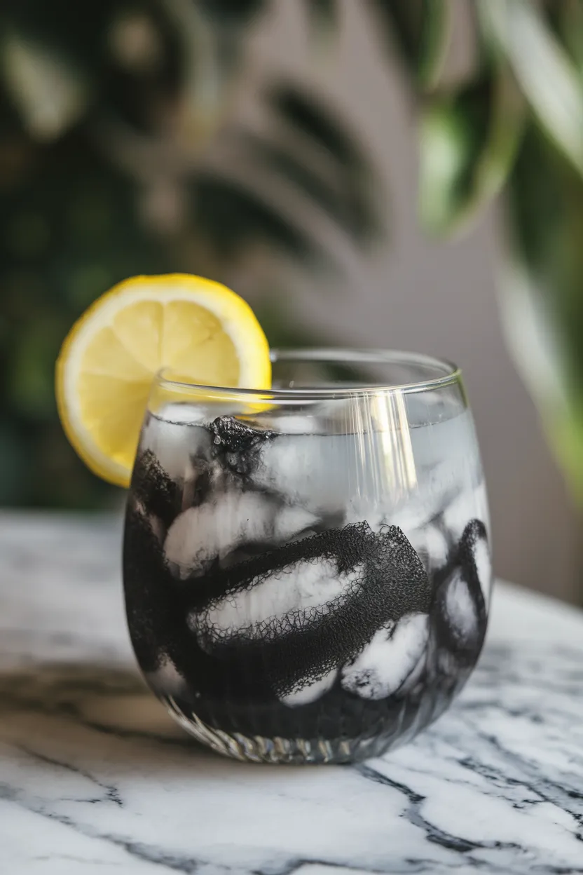 8. Charcoal Lemonade Detox