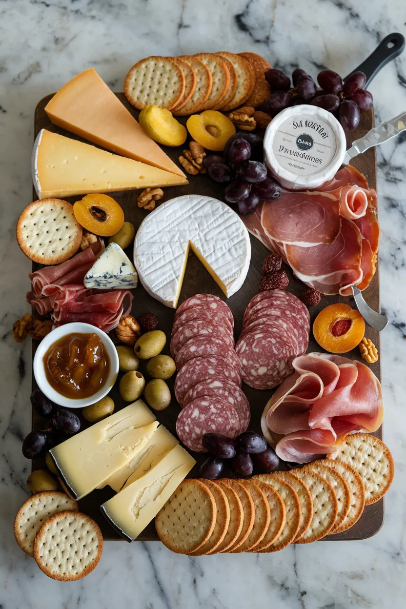 8. Cheese and Charcuterie Board