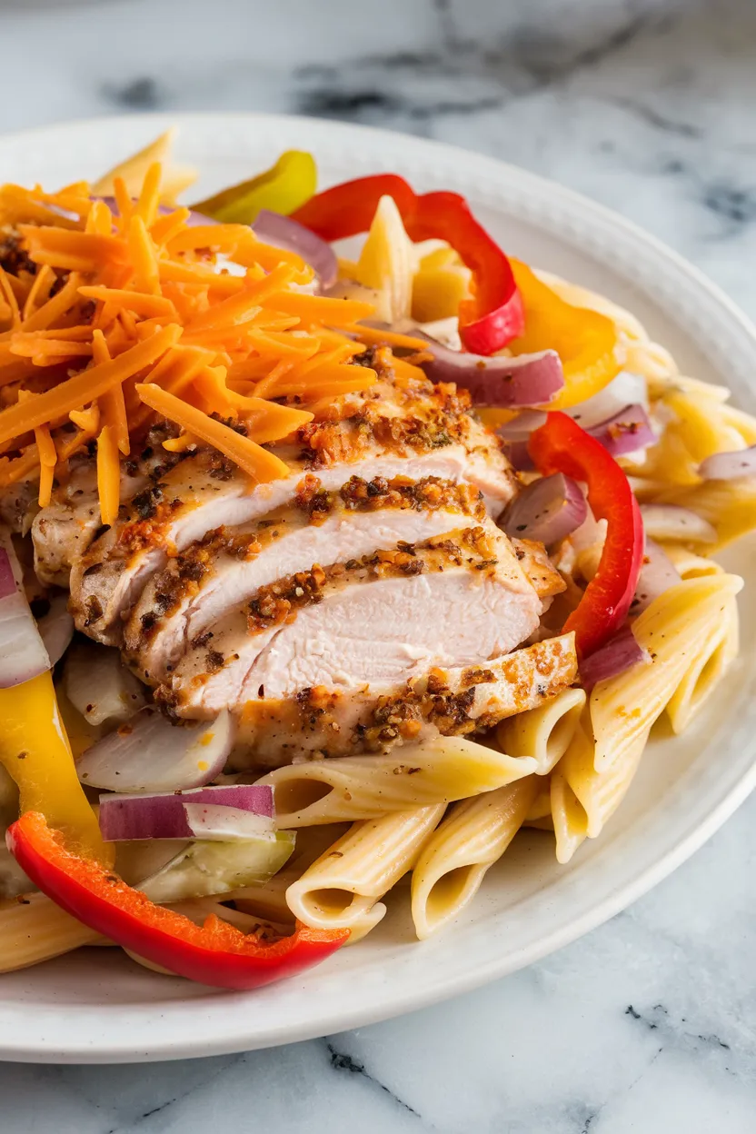 8. Chicken Fajita Pasta