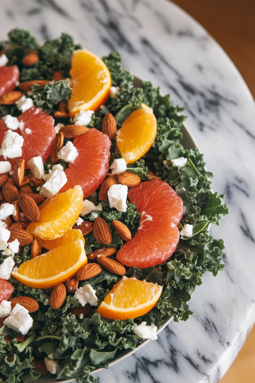 8. Citrus Kale Salad