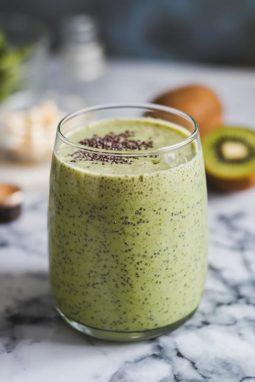 8. Kale Kiwi Smoothie