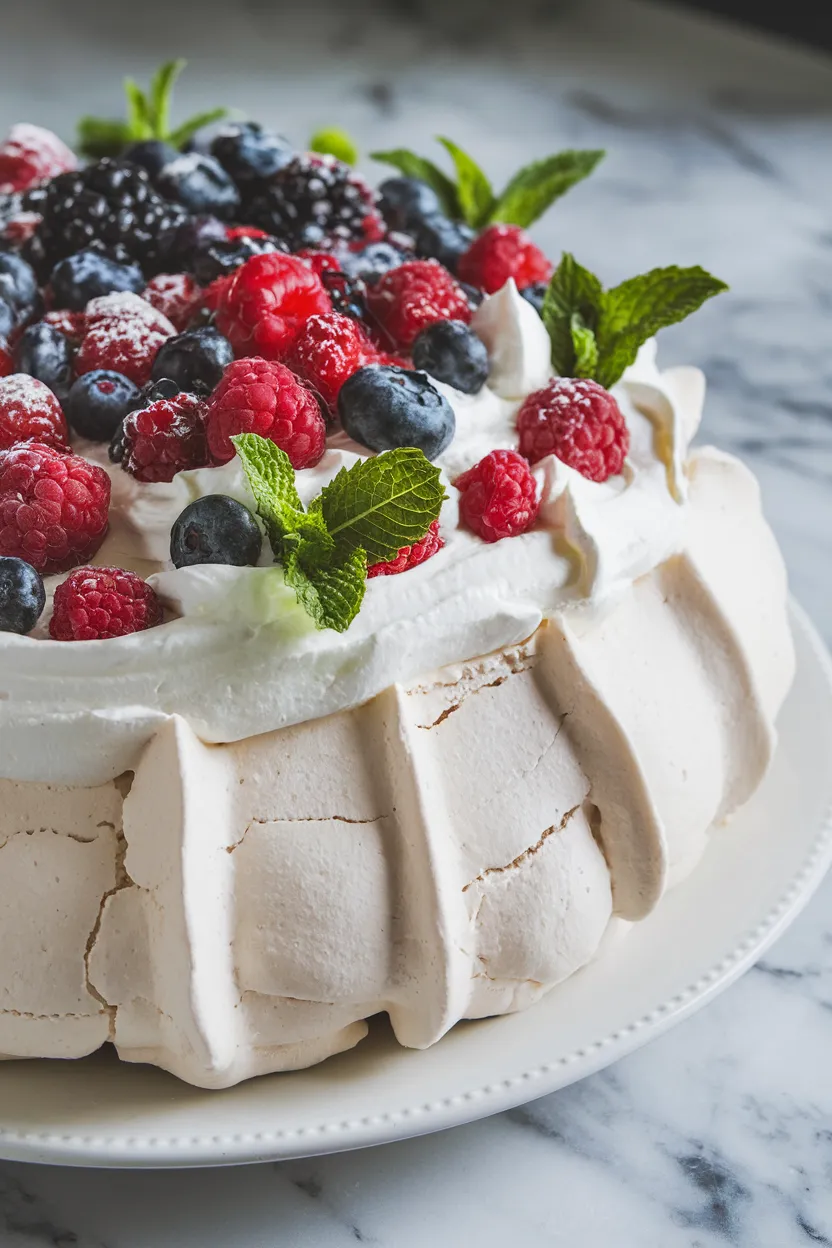 8. New Year's Pavlova