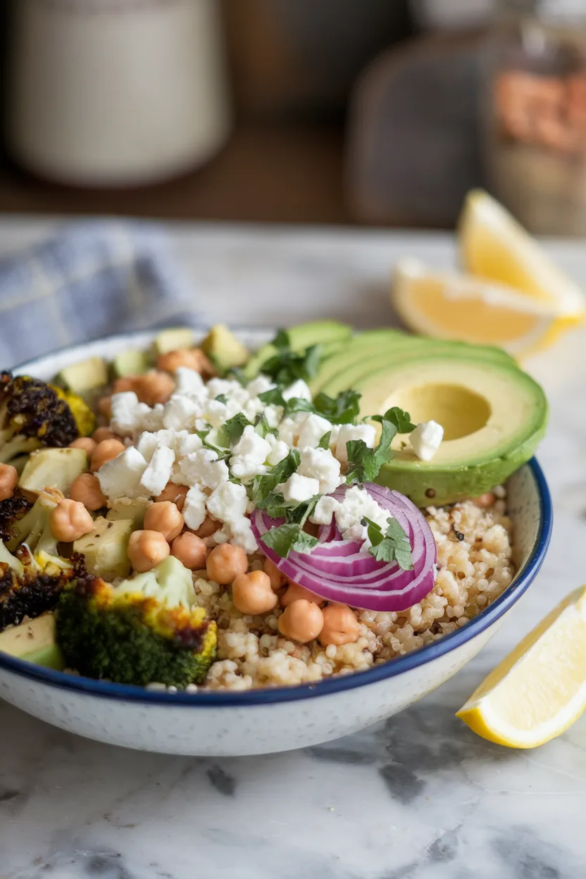 9. Broccoli & Cauliflower Nourish Bowl