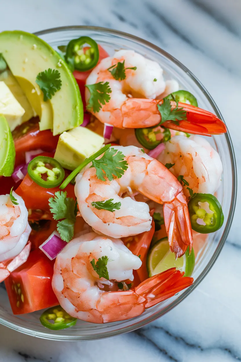 9. Cilantro Lime Shrimp Cocktail