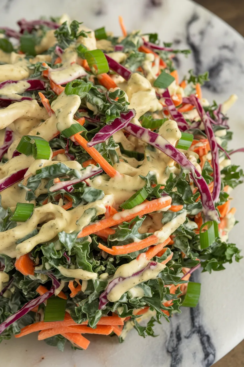 9. Creamy Kale Coleslaw