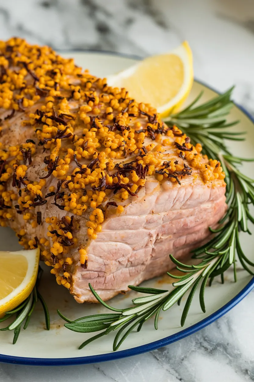 9. New Year's Dijon and Rosemary Pork Tenderloin