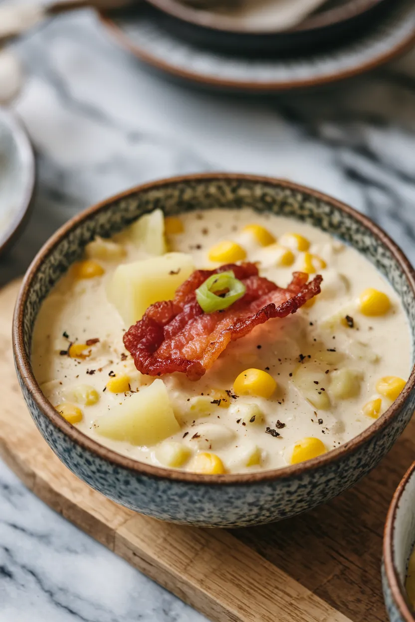 9. Potato and Corn Chowder