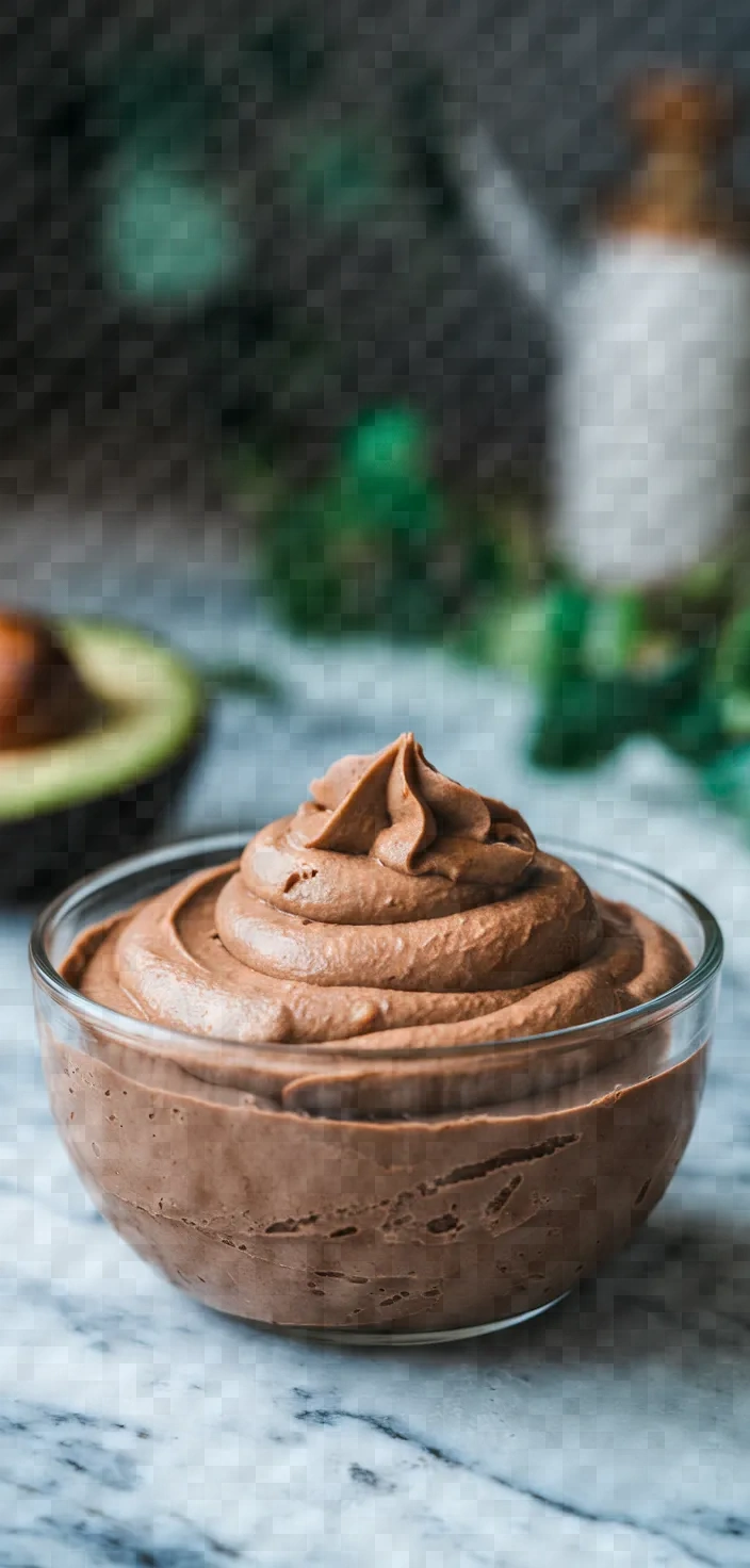 1. Avocado Chocolate Mousse