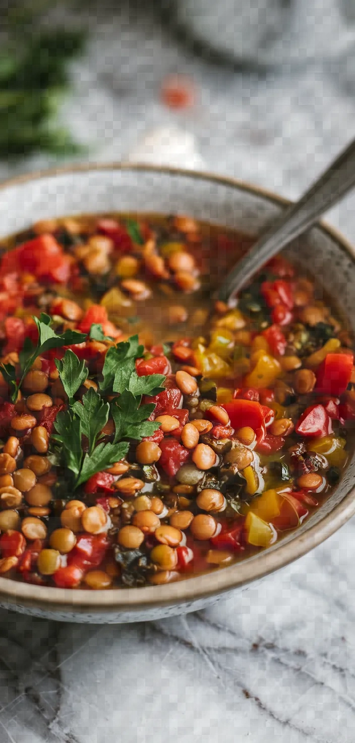 1. January Lentil Soup