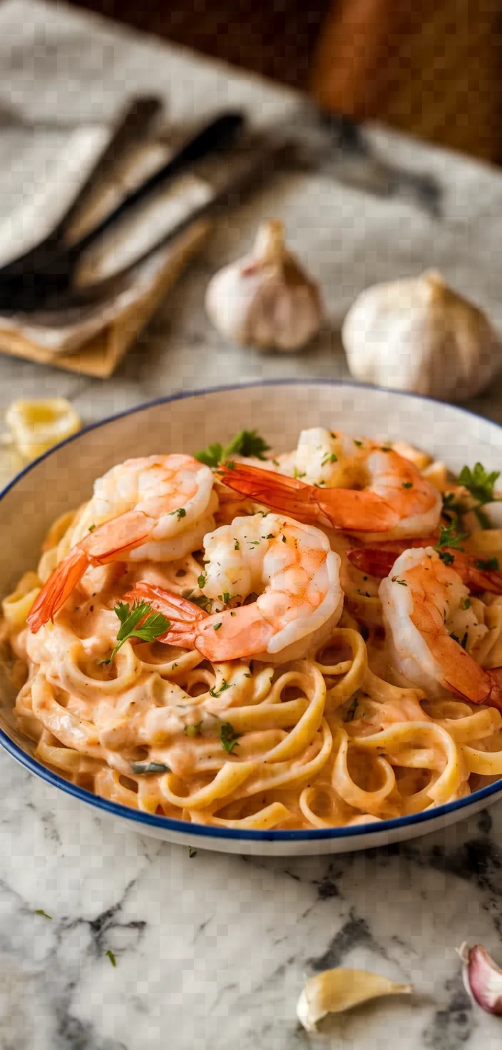 1. Shrimp Scampi Pasta