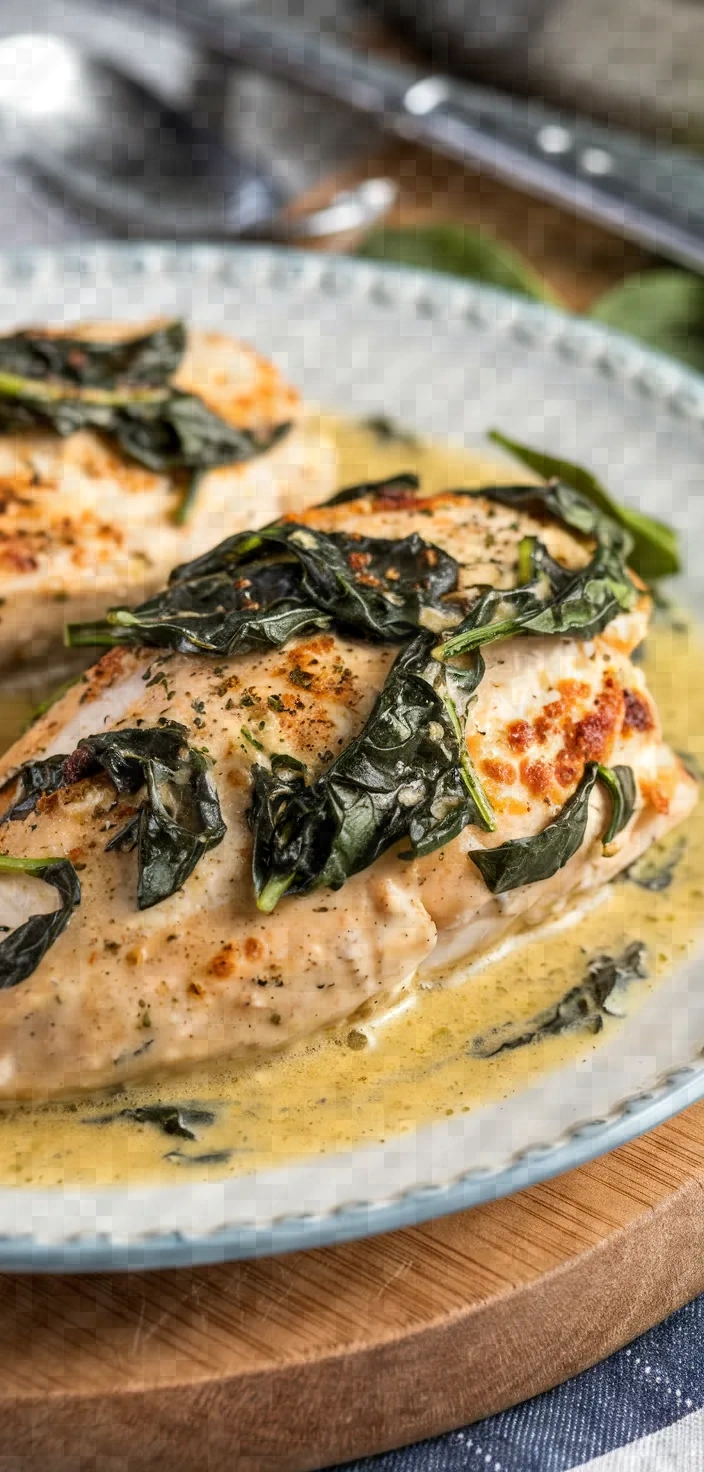 1. Tuscan Garlic Butter Crockpot Chicken Breast