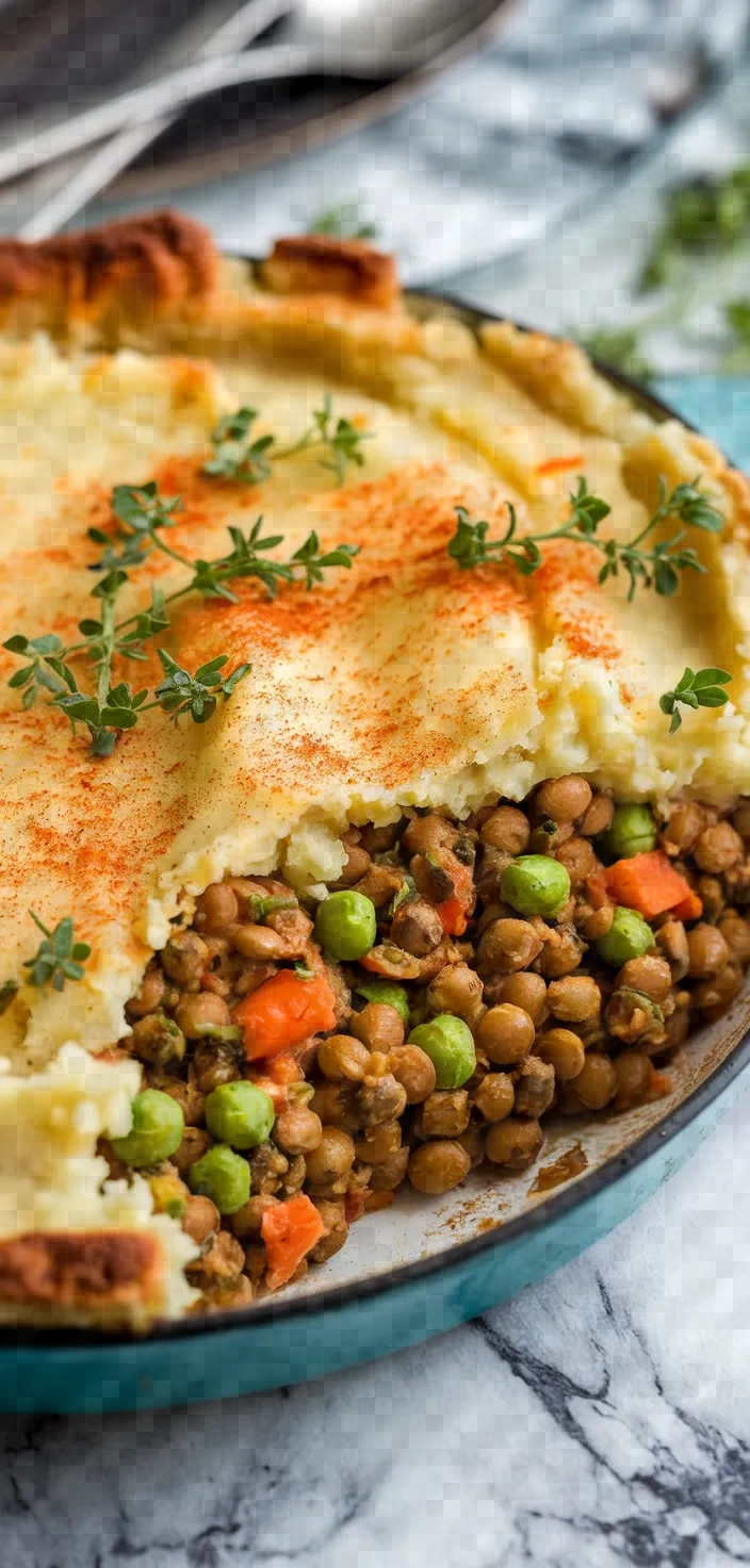 1. Veganuary Lentil Shepherd's Pie